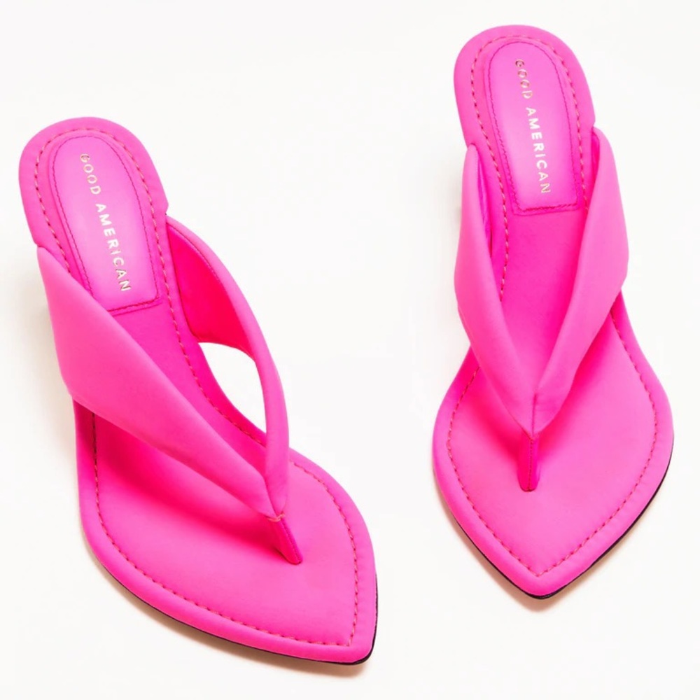 Hot Pink Good American Heels